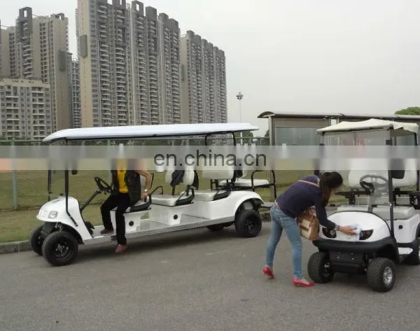 Wholesale Cheap Six Seater dc Motor 48V Custom Golf Carts photo-2