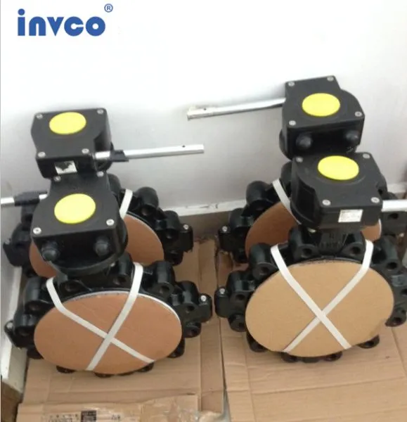 INVCO Pneumatic Butterflyvalve PTFE Lined Lug Wafer Butterfly Valve for Strong Acid photo-5