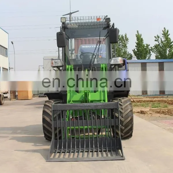 New 0.8Ton Mini Loader With Different Attachments photo-3
