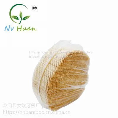 Disposable Bamboo Toothpicks in Bulk, One Tip/ Double Tips