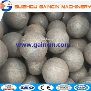 Rolled Steel Milling Balls, Grinding Media Forged Balls, Steel Forged Mill Balls for Gold Mines photo-2