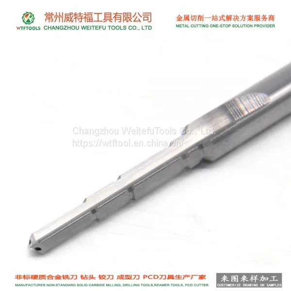 Wtftools Manufacturer Forming Tools Tungsten Carbide Drilling Step Reamer photo-5