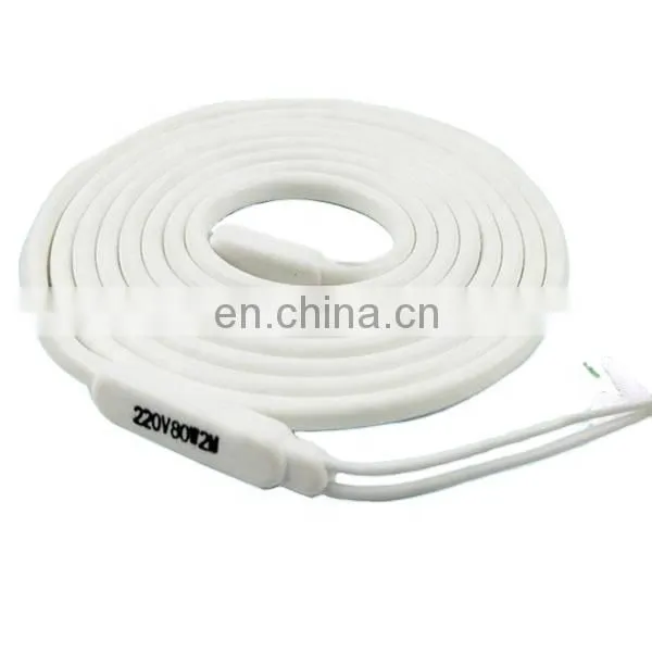 220~240V 40W/M Antifreeze Silicone Rubber Drainline Heating Cable photo-2