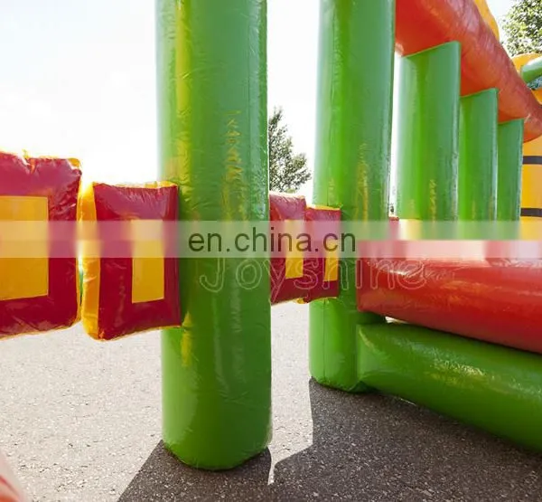 Jungle Theme Inflatable Horse Eerby Running Race Track Games For Events photo-5