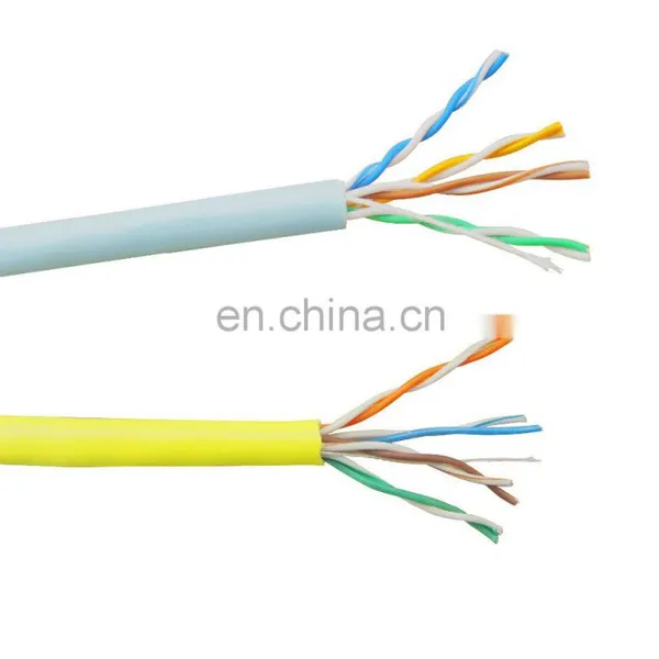 UTP/FTP Cat5e Cat5 Cable LAN Cable 305meter 4 Pair 24AWG Network Cable for Indoor photo-2