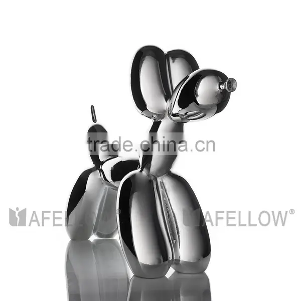 KEVIN2 New Products Chrome Sliver Balloon Dog Mannequin
