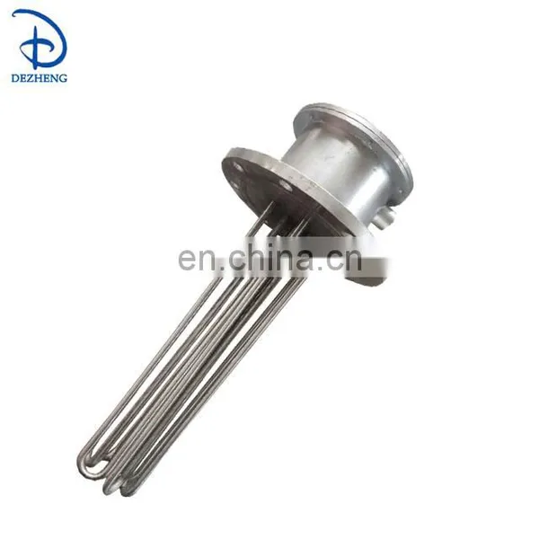Stainless Steel Electric Flang Water Immersion Tubular Heater photo-6