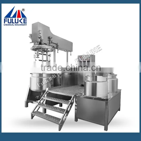 Cosmetic Vacuum Emulsifying Mixer Machine