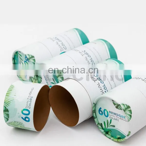 Custom Printed Carton Cylindrical Boxes Cajas Cilindricas de Carton photo-5
