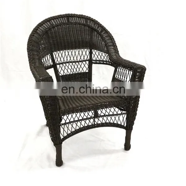 Hot Sale Indoor & Outdoor PE Rattan Wicker Arm Chair Patio Garden Furniture photo-2