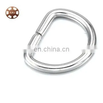 Manufacturers Customized Stainless Steel D - Ring Box Bag Hardware D - Buckle Metal D - Ring