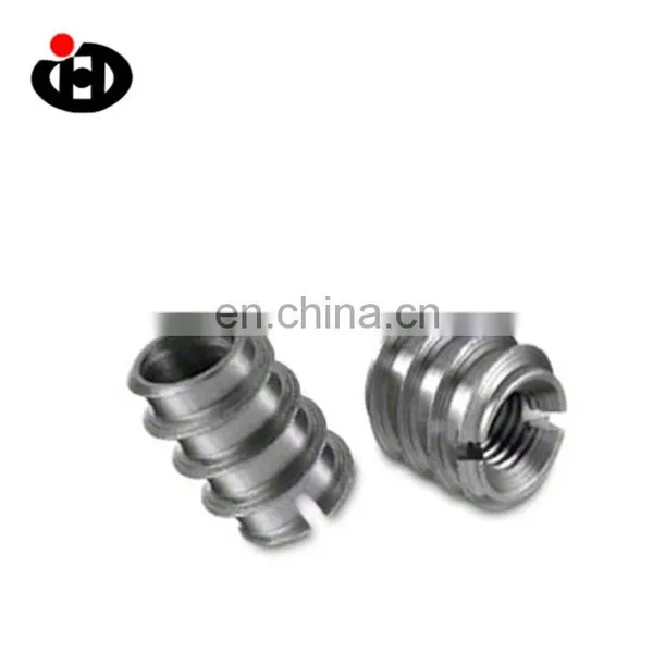 JINGHONG Steel Inserts Self Tapping Nuts Screwed Inserts m4 DIN 7965 photo-5