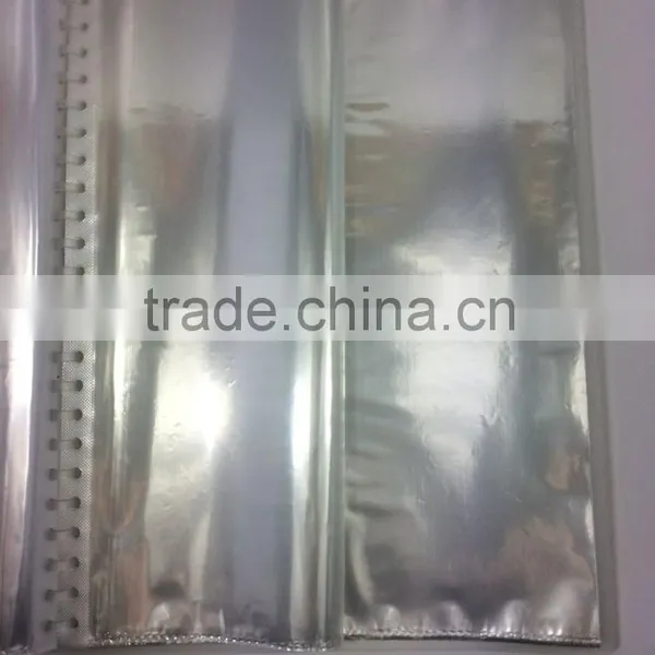Plastic 23 Holes Ring Clip Clear Pocket Display Book photo-3