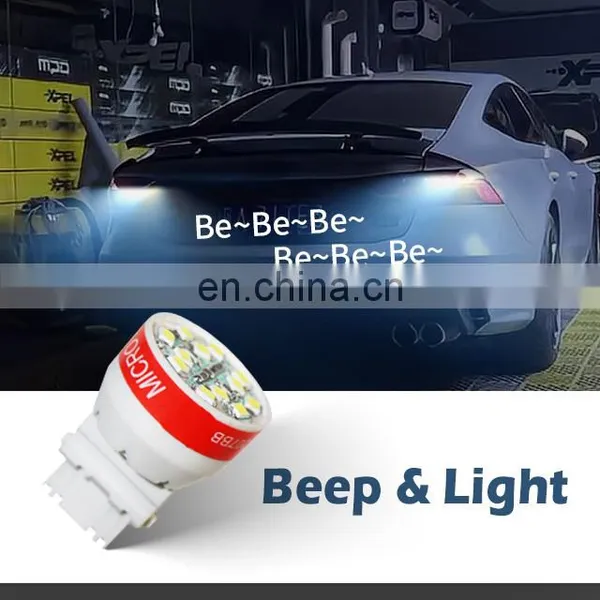 12 Smd Led Car Reversing Beeper Light LED 12V / 24V, Halogen Optional photo-3