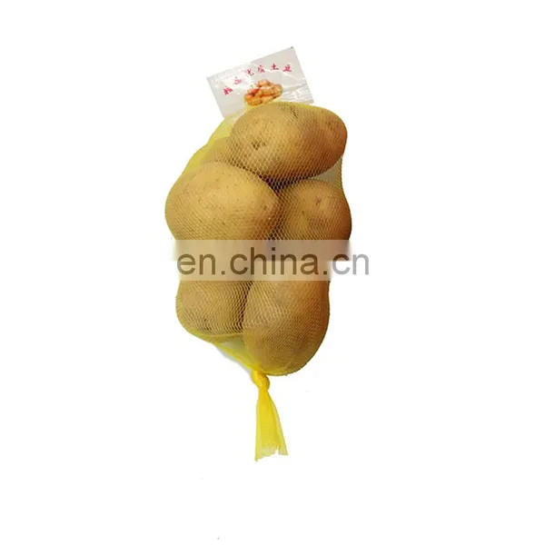 China Factory Pack Eggs Potato Protective Colorful Fruit And Vegetable Plastic Sleeve PP Plastic Mesh Net Bag photo-2