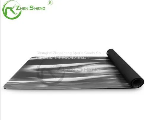 Mixed Color Leather Rubber Professional Exercise Fitness Pilates Yoga Mat