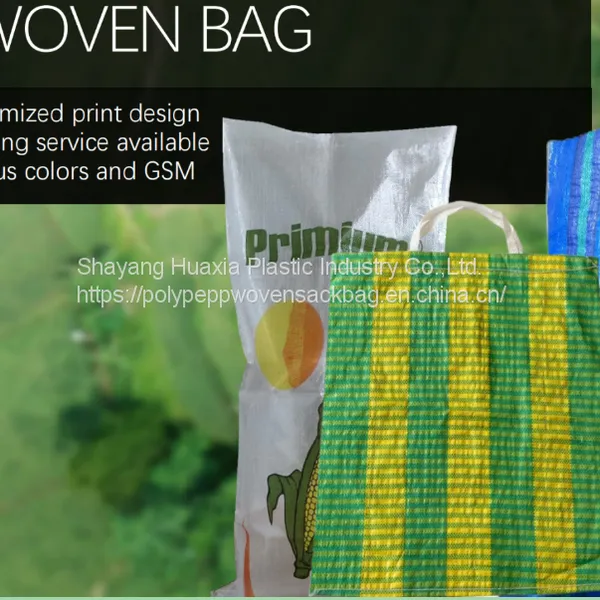 China Custom Printing pp Woven Packing Rice Empty Sack Bag for Sale photo-5