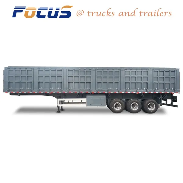 Box Van Trailers for Sale,Van Box Curtain Side Vehicle Truck Semi Trailer for Beverage