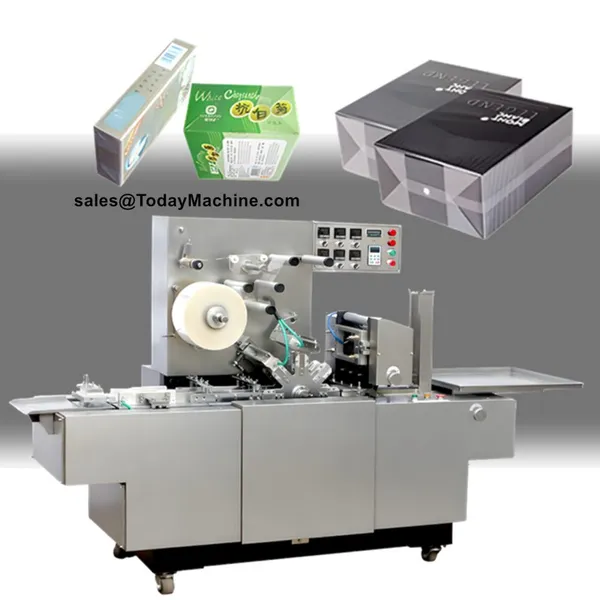 Automatic 3D Cellophane Wrapping Machine for Perfume Chocolate Gift Box Transparent Film Packing Machine photo-5