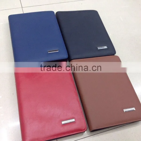 Factory Supply Zipper Notebook With Logo Engrave photo-5