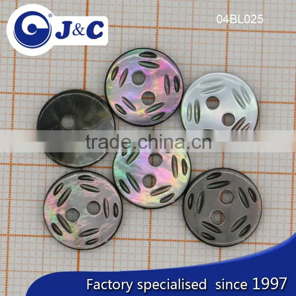 Blacklip Shell Buttons, Mop Sea Shell Buttons, Shirt Button, BL025, BL026 photo-2