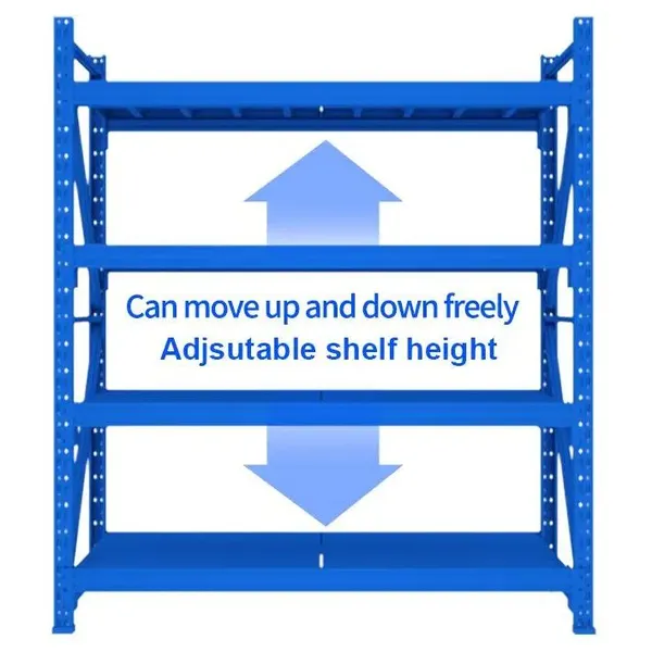 Warehouse Storage Shelving System Garage Shelves For Warehouse Rack Can Load 200-500 kg per Layer photo-3