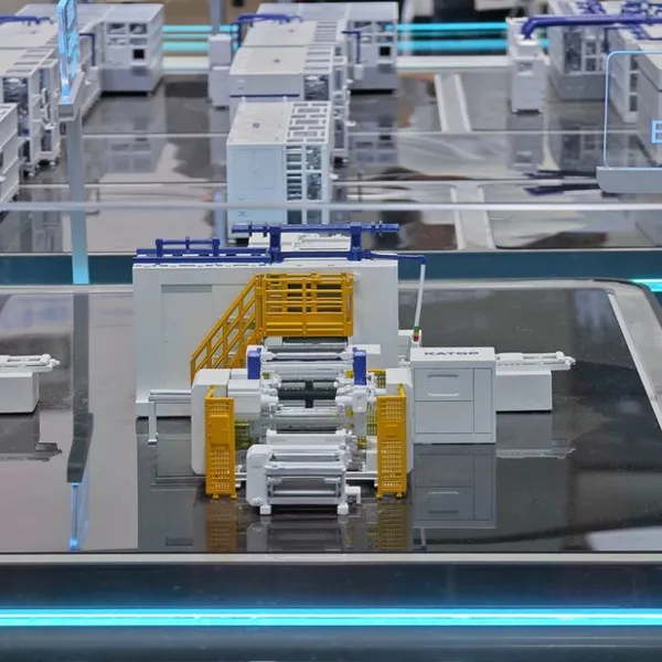 Manufacturer of Sand Table Model for Battery Production Line photo-5