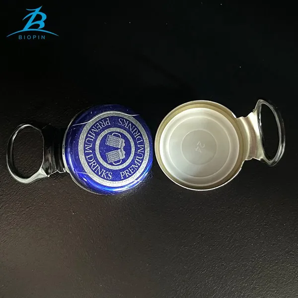 Custom Logo 26 mm Aluminium Lid Pull Ring Caps for Beer Bottle photo-5