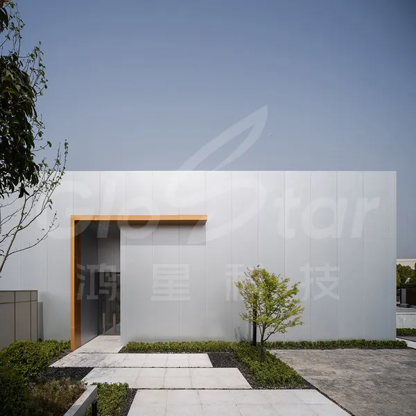 Hongxing Technology​ ​Metal Integrated Insulated Curtain Wall Panels​ ​Standardized All-in-One Metal Curtain Wall Panels photo-4