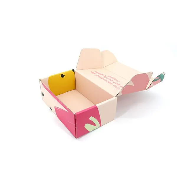 Gift Shipping Mailing Box Eco Corrugated Paper Mailer Box Packaging for Skincare/Beauty/Cloth Packing photo-3