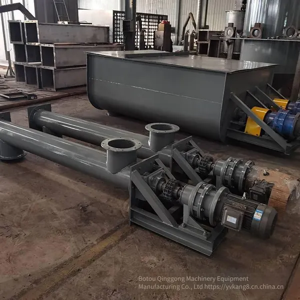 U-shaped Screw Conveyor, Stainless Steel and Carbon Steel Tube Conveyor, Trough-type Vertical Screw Conveyor photo-5