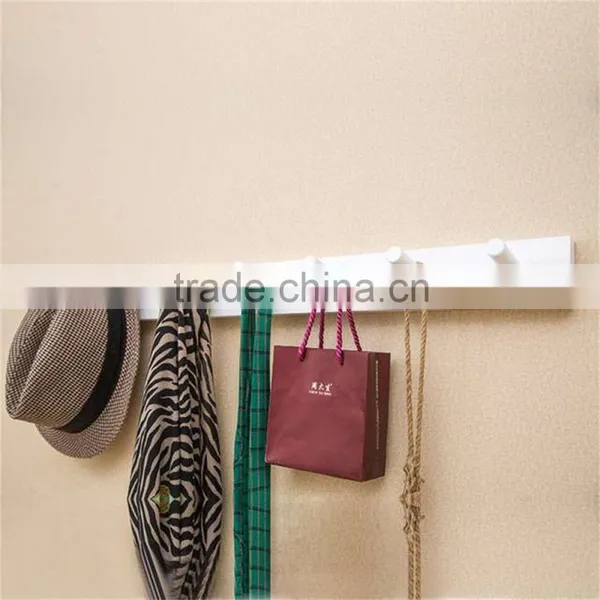 Wooden Wall Hooks for Back of Door Suitable for Hat and Coat and Sweater