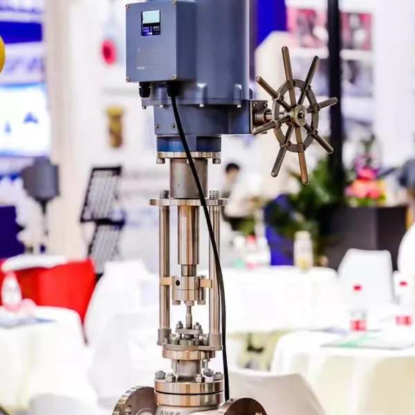 Stainless Steel Electric Diaphragm Globe Valve Water Flow Steam Regulating Proportional Control Globe Valve photo-5