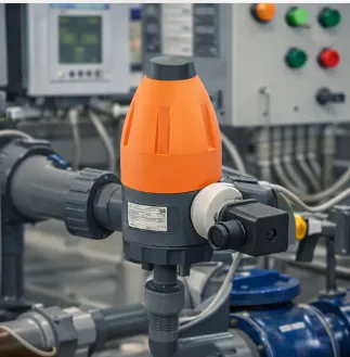 PVC Pressure Retaining Valve With Pressure Switch for Water Treatment Dosing System photo-2