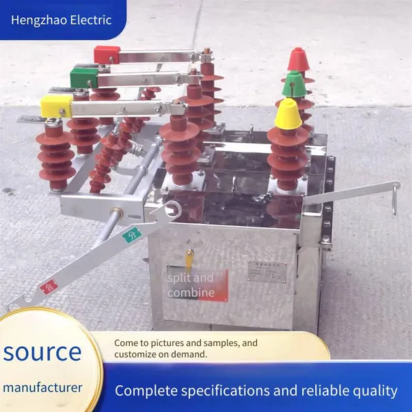 Outdoor High-voltage Intelligent Vacuum Circuit Breaker Zw8-12/630/1250a 10kv With Isolating Switch High-voltage Switch photo-2