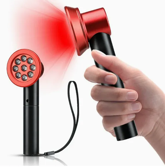 Handheld Therapy Lamp, Red Light Therapy, Pet Therapy Device, Infrared Lamp