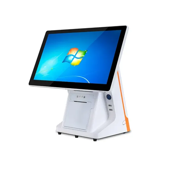 Aonpos AP05 15.6 Inch Touch Screen POS Billing Machine With 58 Thermal Printer Self Service Payment Kiosk For Retail photo-2