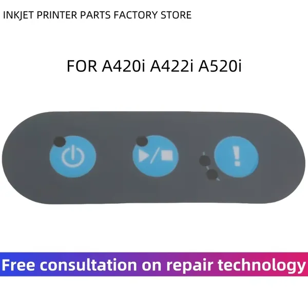 EPT011438 On/Off Button and i-Tech Keyboard Membrane for Domino i-Tech A420i / A422i / A520i Inkjet Coding Printer