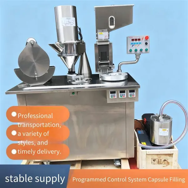 Small Integrated Semi - Automatic Capsule Filling Machine for Hollow Capsules, Suitable for Filling Granules and Powders Into Hard Capsules photo-2