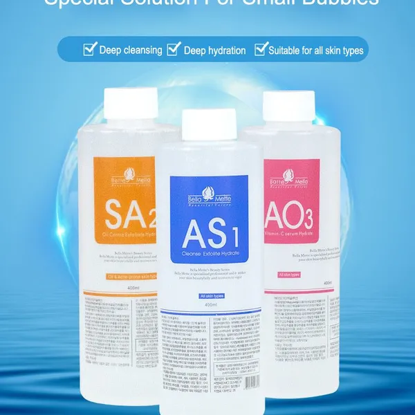 400ml Aqua Peel Liquid Serum - Special Facial Solution with 0.9% Saline Base, 1500mPa·s Viscosity, for Glow Peel Treatments