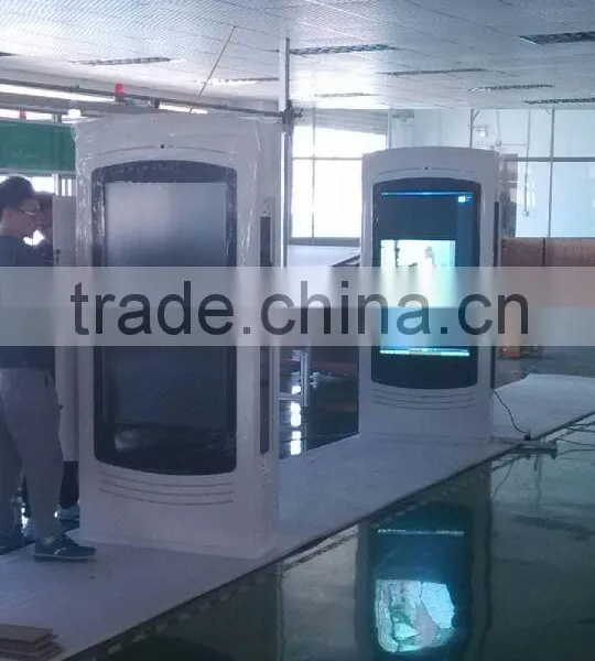 Smart HD Wifi Shopping Mall Supermarket Touch Screen Floor Stand 65 Inch LCD Advertising Kiosk Display photo-4