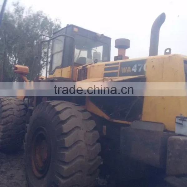 Secondhand Wheel Loader Komat WA470/ Original Japanese Loader in Shanghai