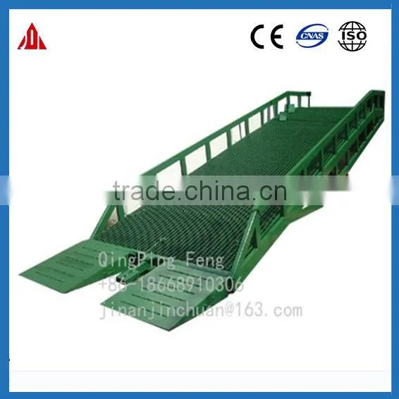 8T Mobile Hydraulic Yard Ramp/loading Dock Ramp Leveler photo-4