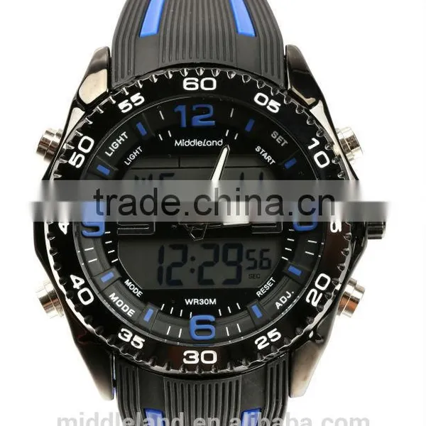 LED Sports Watch Men's Watch New Plastic Watches