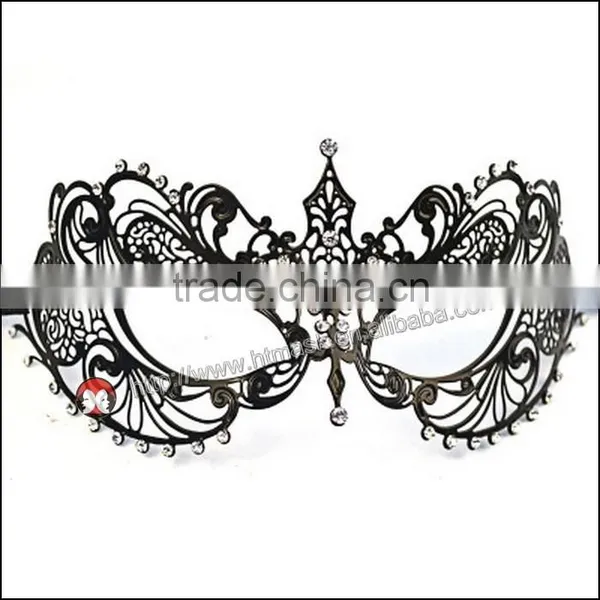 Pert Filigree Mask Brilliant Rhinestones Wedding Decoration