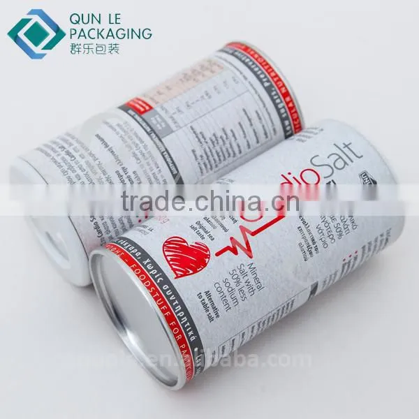 10oz Paper Material Spice Jar With Salt and Pepper Tube Shaker Lid photo-5