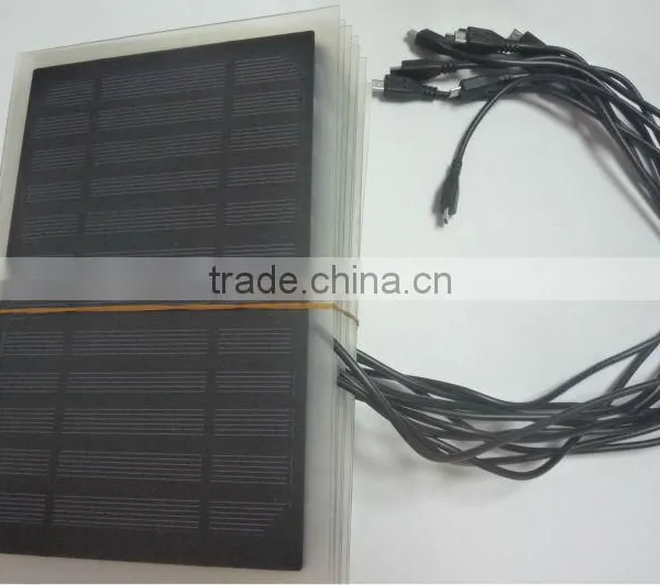 China Factory Manufacturer Sport Bag Charger Panel 5 W With CE and UVL photo-2
