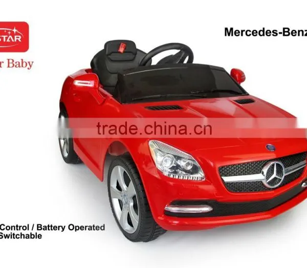 Baby Ride on Toy Car Style Mercedes-Benz SLK Electric Radio Control Kids Mini Car photo-5
