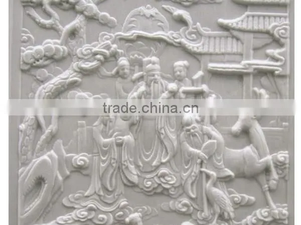 China Jinan 3D Granite , Marble , Tombstone , Stone Used Three Heads CNC Carving Engraver Machine Price photo-5