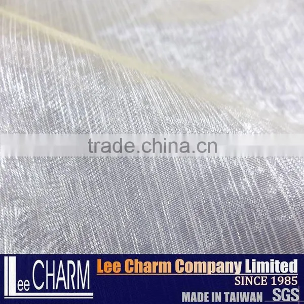 Fabric for Curtains and Dress Pattern Poly Silver Tulle Fabric photo-3